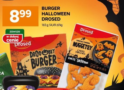Nuggetsy z kurczaka Halloween Drosed promocja w Stokrotka