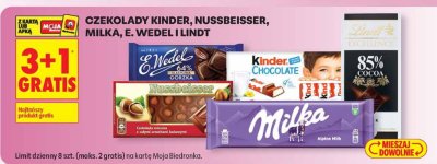 Czekolada Kinder Chocolate promocja w Biedronka