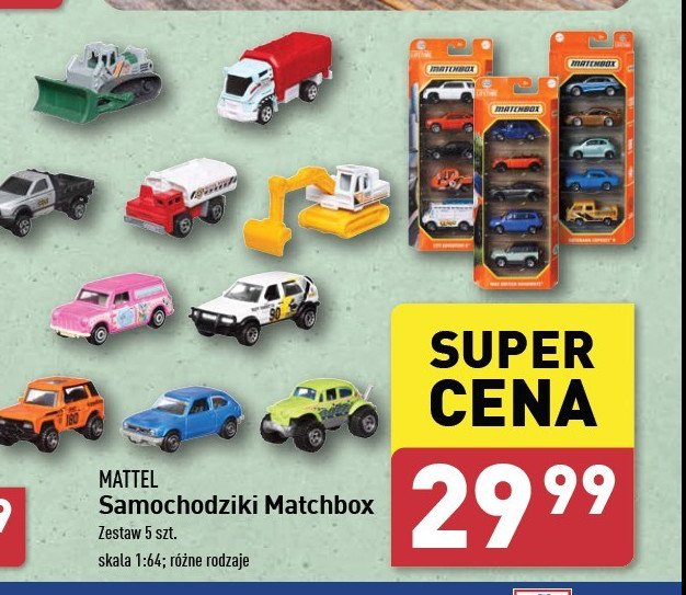 Samochodziki Matchbox promocja