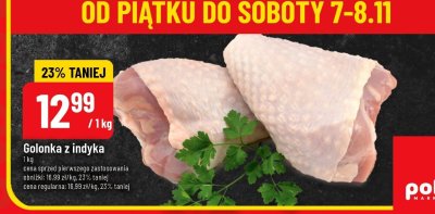 Golonka z indyka promocja w POLOmarket