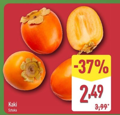 Kaki 1 szt. promocja w Aldi