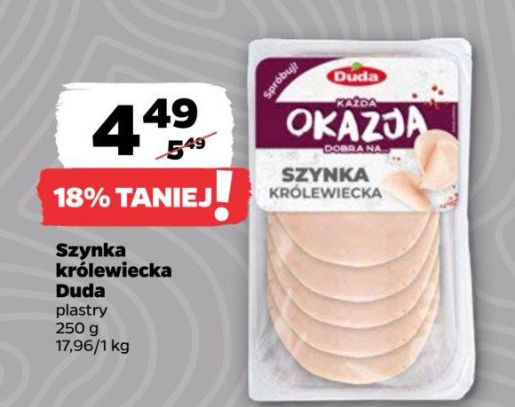 Szynka królewiecka Silesia duda promocja w Netto