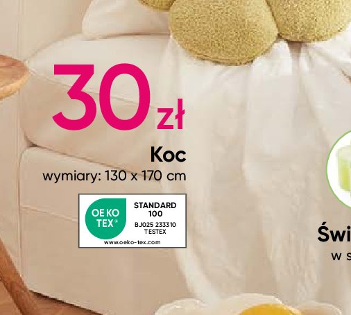 Koc 130 x 170 cm promocja