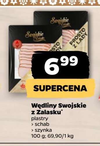 Szynka swojska Swojskie z zalasku promocja