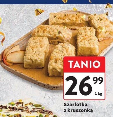 Szarlotka z kruszonką promocja w Intermarche