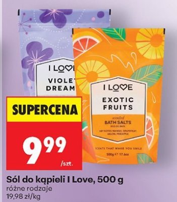 Sól do kąpieli, 500 g promocja w Biedronka