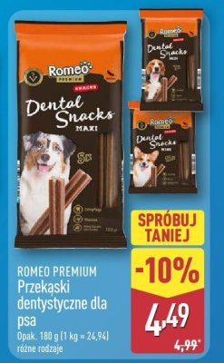 Przekąski dentystyczne dla psa PREMIUM promocja w Aldi