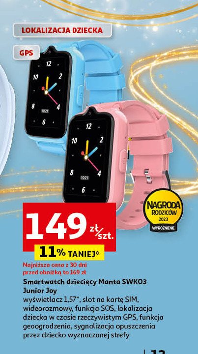 Smartwatch swk03 Manta promocja