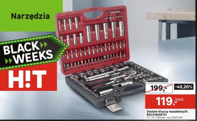 Zestaw kluczy nasadowych ROCKWORTH promocja w Leroy Merlin