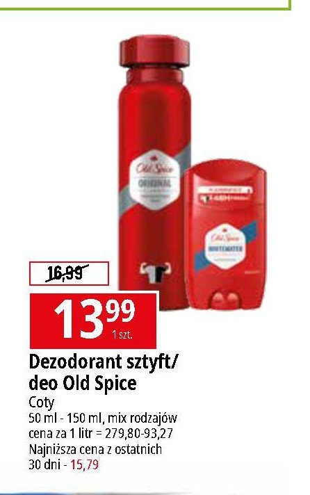 Dezodorant Old spice whitewater promocja