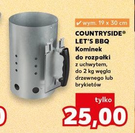 Kominek rozpałkowy do grilla 19 x 30 cm K-classic let's bbq promocja