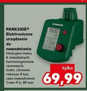 Urządzenie do nawadniania Parkside promocja