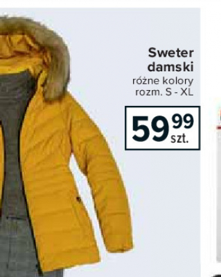 Sweter damski s - xl promocja