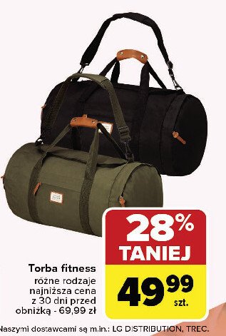 Torba fitness promocja w Carrefour