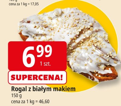 Rogal z białym makiem promocja w Leclerc