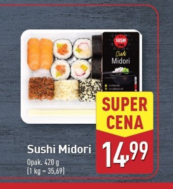 Sushi midori Sushi 4you promocja w Aldi