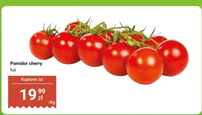 Pomidor cherry luz promocja w Dino