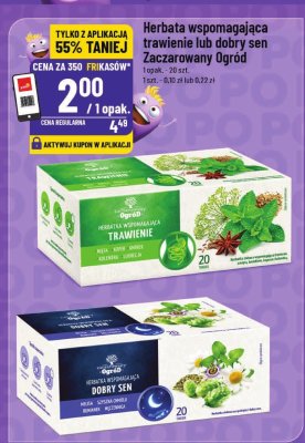 Herbata wspomagająca trawienie promocja w POLOmarket