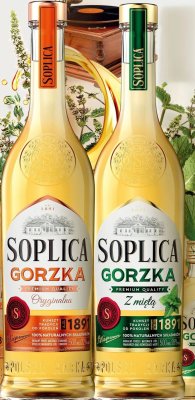 Likier Soplica Gorzka Z miętą 0.5 L promocja w Dino