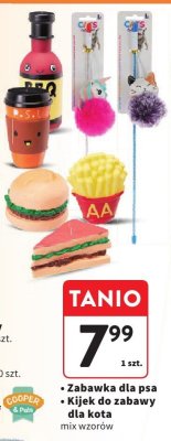 Zabawka dla psa mix wzorów promocja w Intermarche
