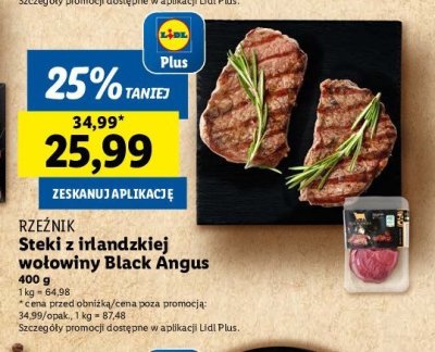 Stek z irlandzkiej wo艂owiny Rze藕nik codzienna dostawa promocja