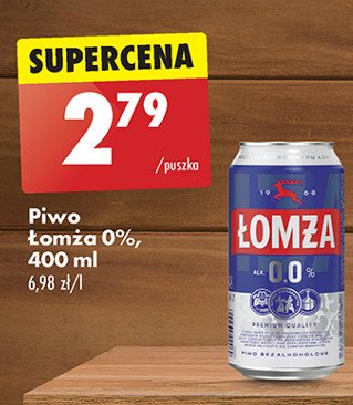 Piwo Łomża 0.0% promocja