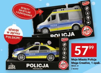 Moje Miasto Policja Mega Creative promocja w Twój Market