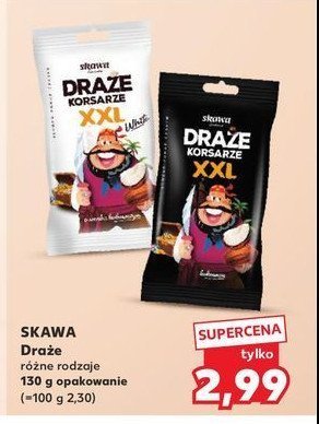 Draże xxl kokosowe Skawa promocja