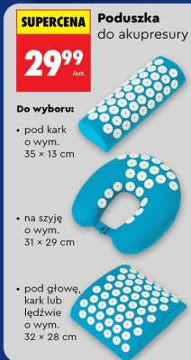 Poduszka do akupresury, różne rodzaje promocja w Biedronka