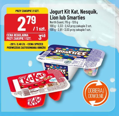 Jogurt Lion promocja w POLOmarket