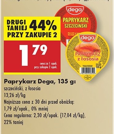 Paprykarz szczeciński Dega promocja w Biedronka