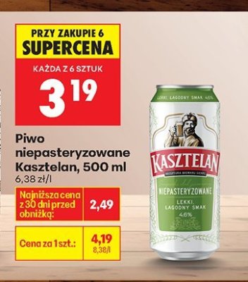 Piwo promocja w Biedronka