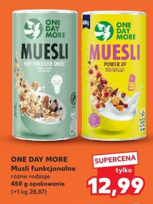 Musli funkcjonalne różne rodzaje promocja w Kaufland