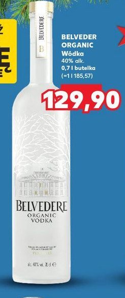 Wódka Belvedere organic promocja