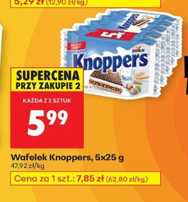 Wafelek 5-pak promocja w Biedronka