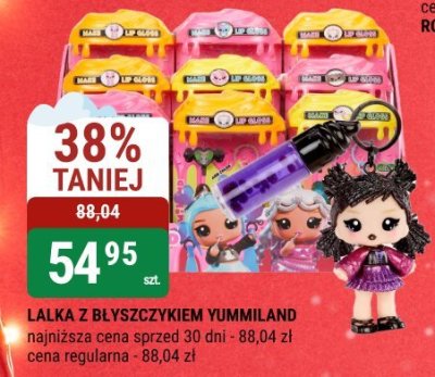 Lalka z błyszczykiem Yummiland promocja w bi1