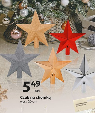 Czub na choinkę 20 cm promocja
