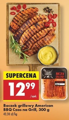 Boczek grillowy american bbq Czas na grill promocja