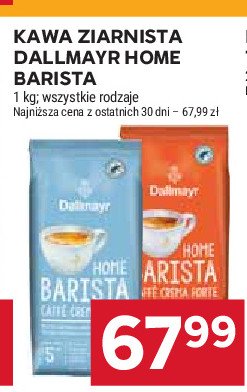 Kawa Dallmayr home barista caffe crema dolce promocja w Stokrotka