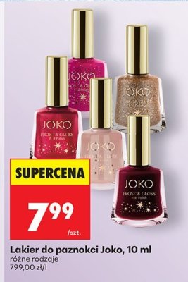 Lakier do paznokci Joko 10 ml różne rodzaje promocja w Biedronka