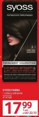 Farba do włosów Syoss promocja w Selgros