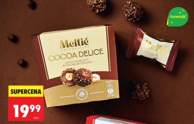 Praliny z orzeszkiem laskowym Cocoa Delice promocja w Biedronka