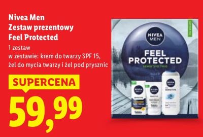 Zestaw prezentowy Feel Protected Nivea Men promocja w Lidl