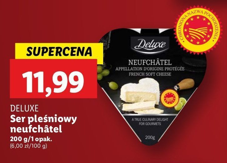 Ser coeur de neufchatel Deluxe promocja