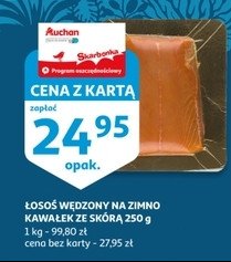 Łosoś wędzony na zimno promocja w Netto