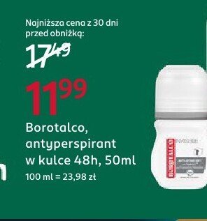 Dezodorant antyperspirant w kulce 48h promocja w Rossmann
