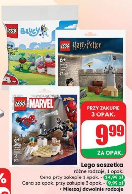 Lego saszetka różne rodzaje promocja w Dino