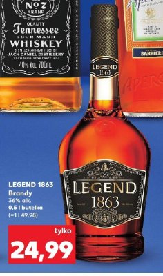 Brandy Legend 1863 promocja w Kaufland