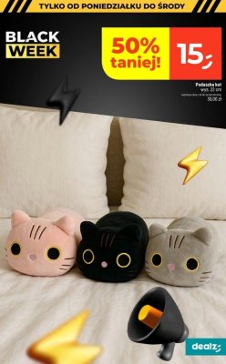 Poduszka kot promocja w Dealz