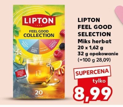 Herbata Feel Good Selection  promocja w Kaufland